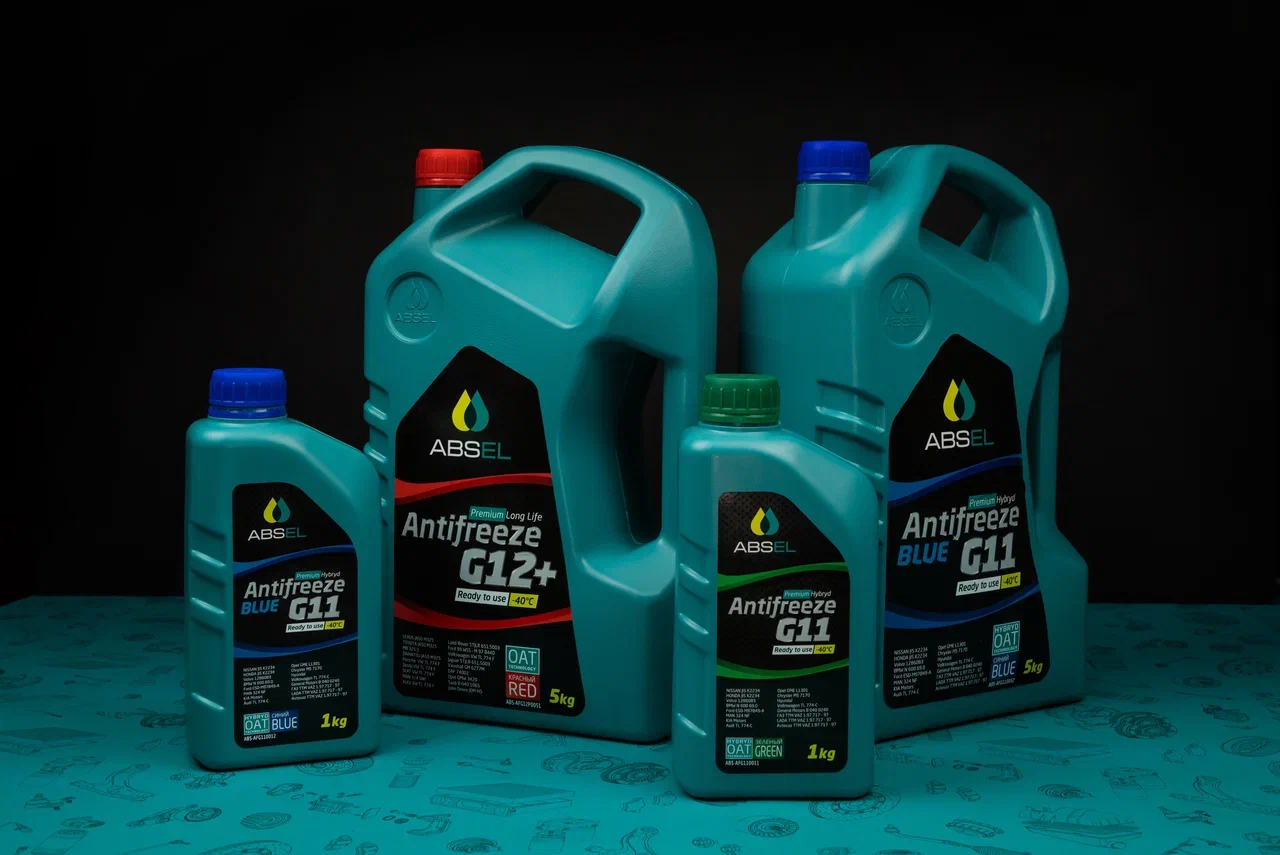 Replenishment of the assortment: ABSEL antifreeze is ready for sale