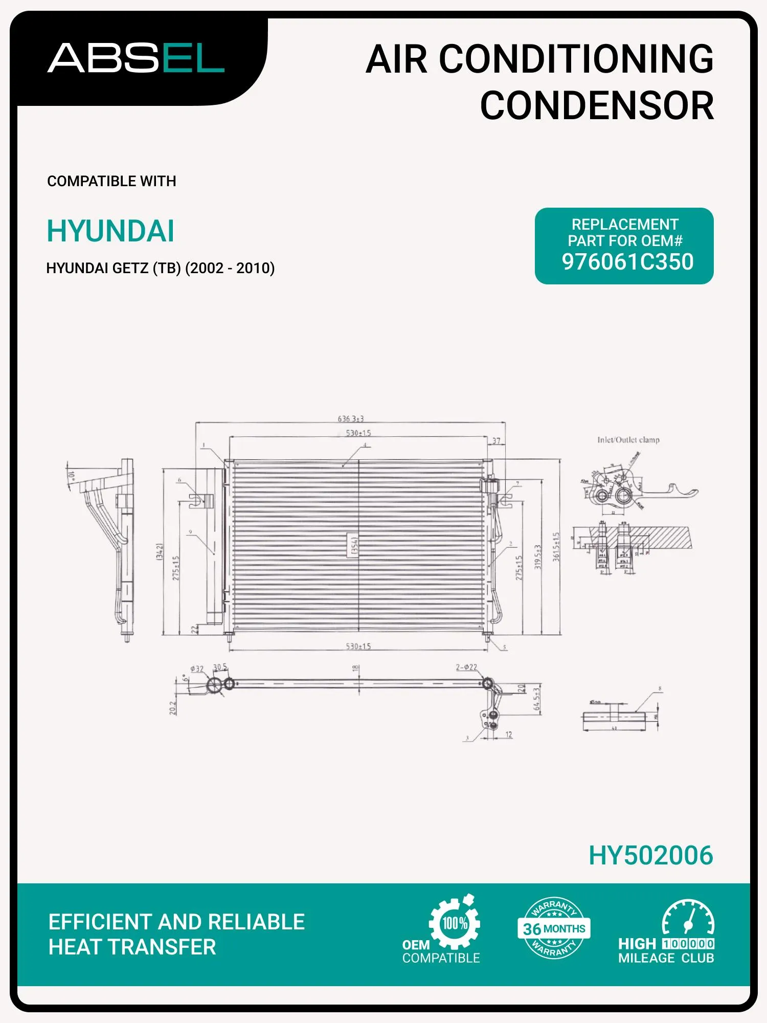 A/C CONDENSER