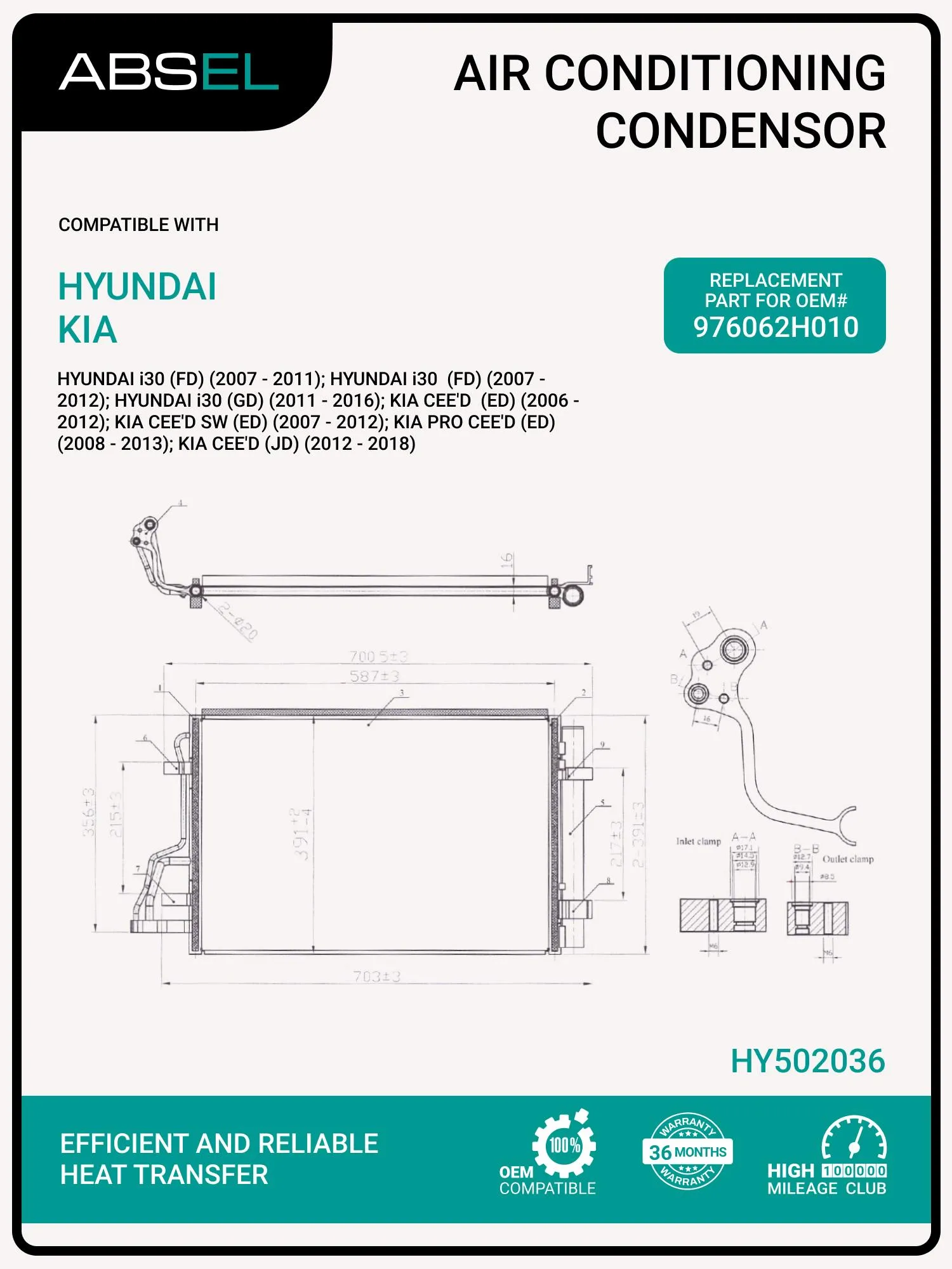 A/C CONDENSER