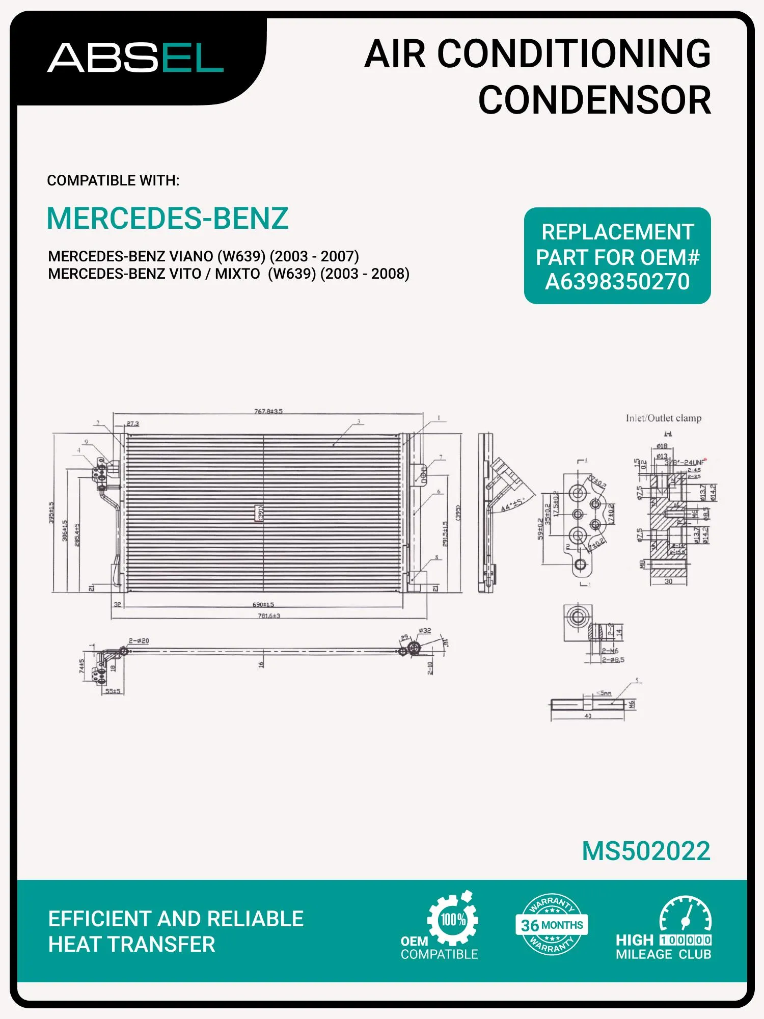 A/C CONDENSER