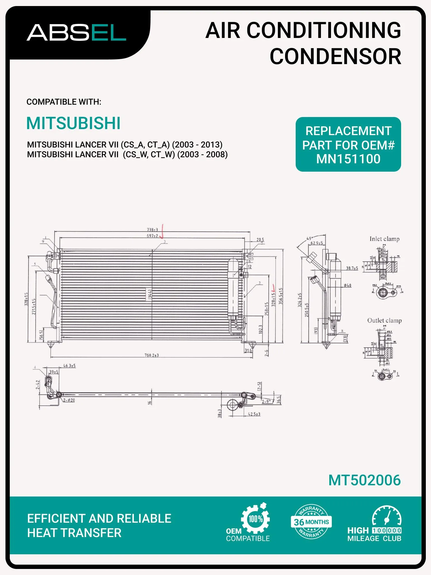 A/C CONDENSER