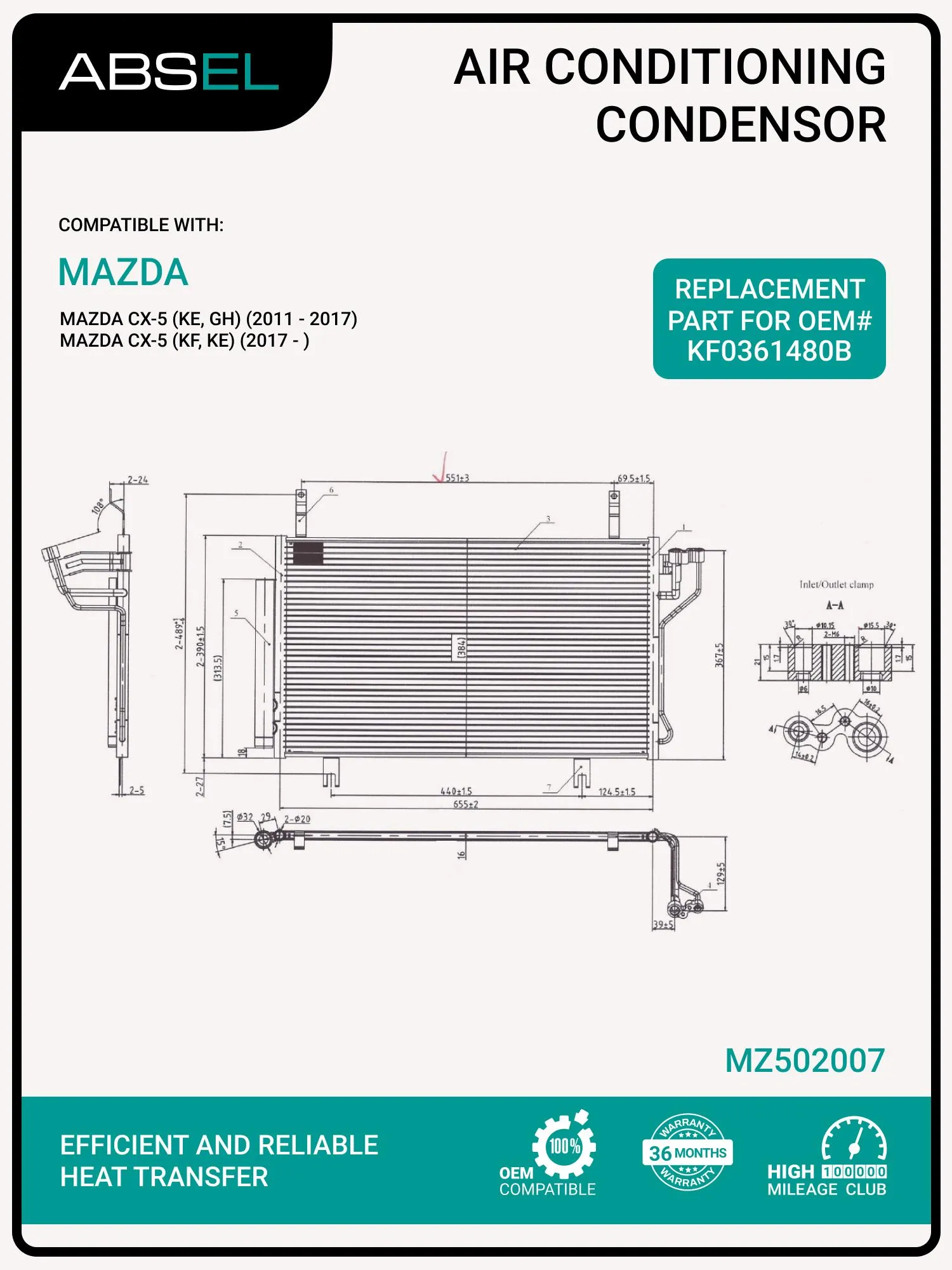 A/C CONDENSER