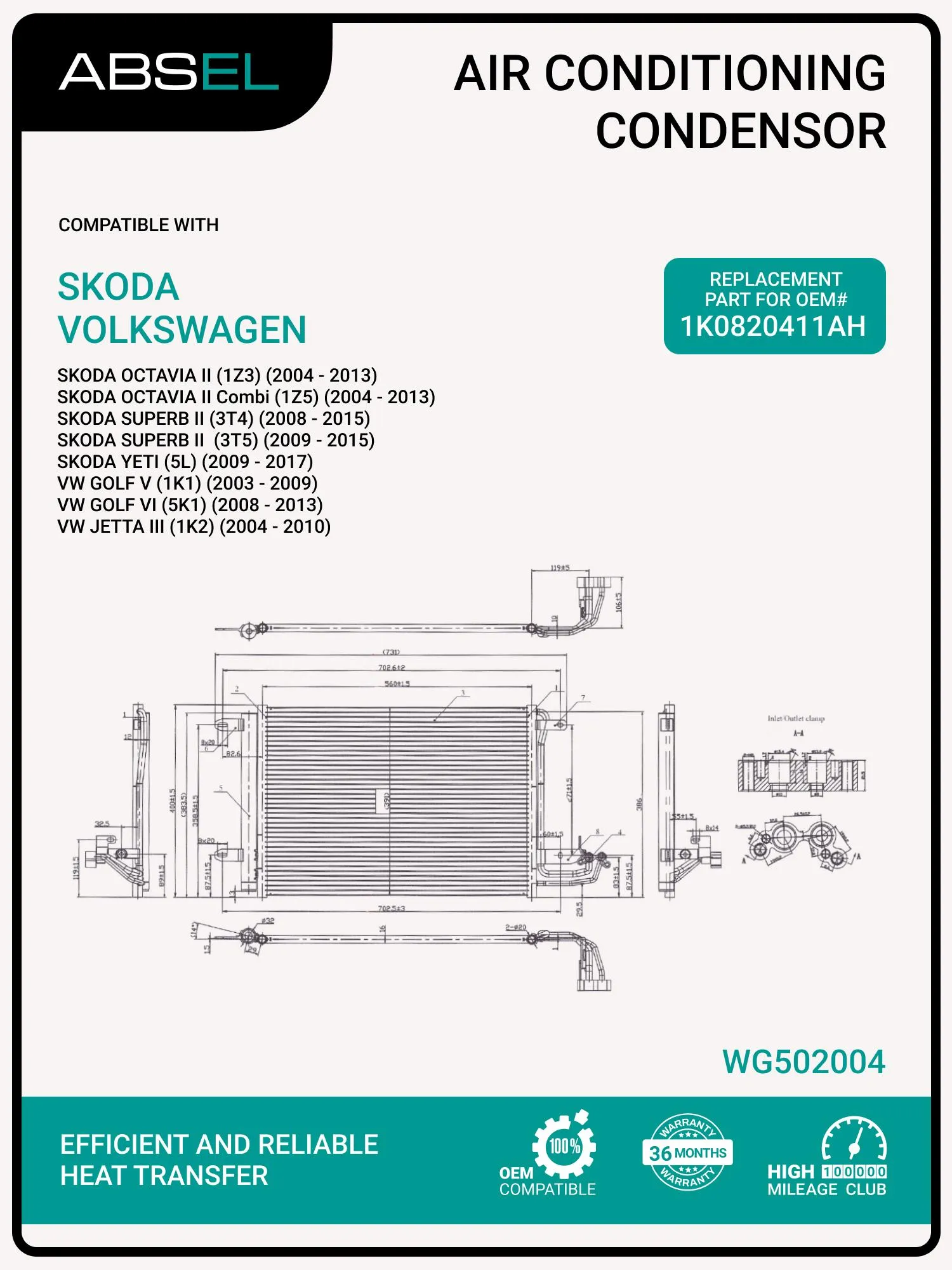 A/C CONDENSER