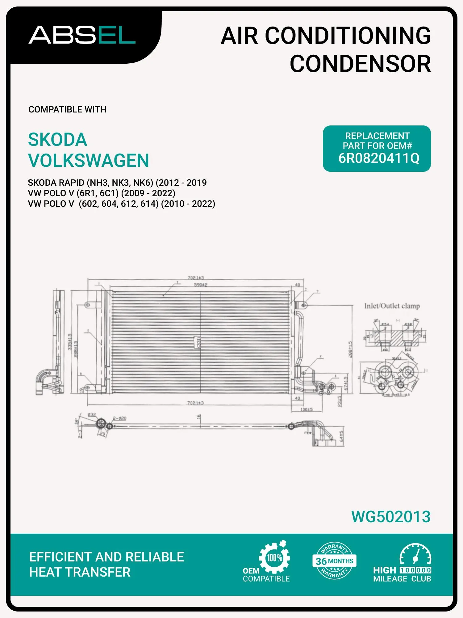 A/C CONDENSER