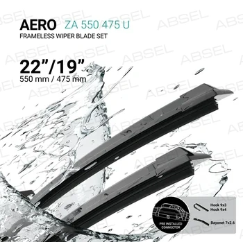 FRAMELESS WIPER BLADE, SET FRAMELESS WIPER BLADE, SET